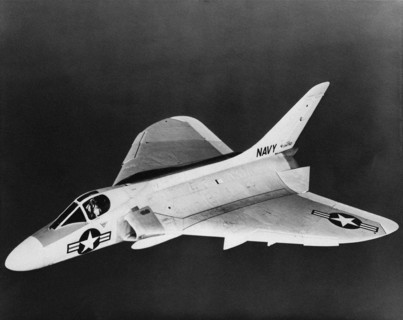 American Douglas F-4D Skyray fighter