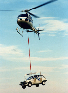 French  Aérospatiale AS-350 Ecureuil light helicopter