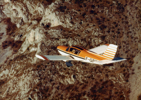 French SOCATA Rallye private plane.