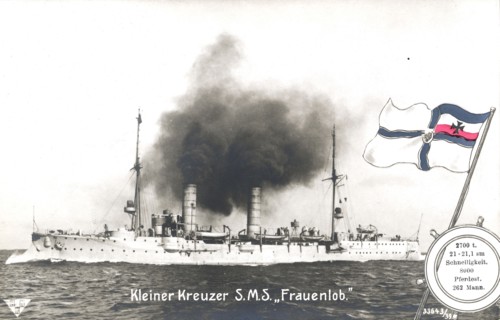 German light cruiser 'Frauenlob'