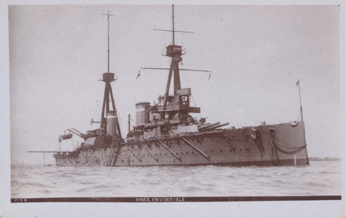 British battlecruiser 'Invincible'