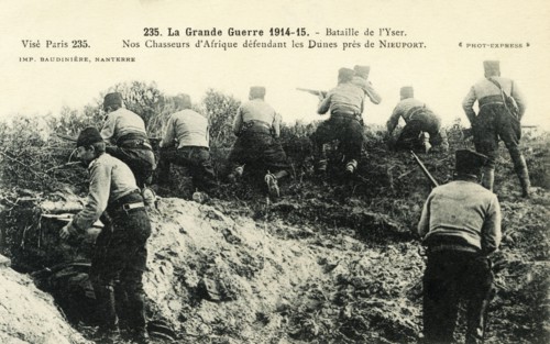 Bataille de l'Yser, 1914