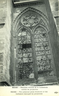 Ruines de la cathédrale de Reims