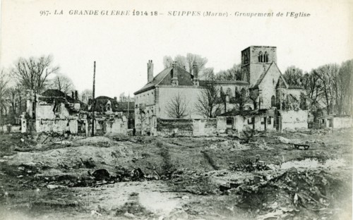 Ruins of the city of Suippes