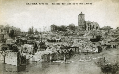 Ruins of the city of Rethel