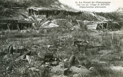WWI German shacks