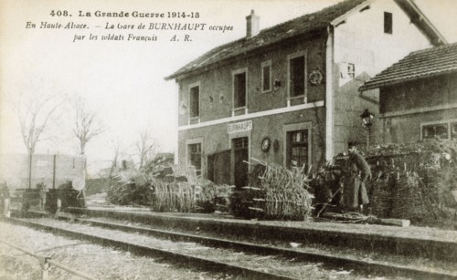 Requisition of the railway station of Burnhaupt