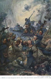 French offensive during WWI