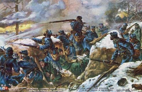 Fightings during WWI