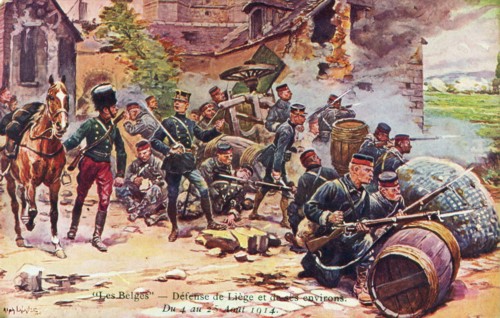 La bataille de Liège