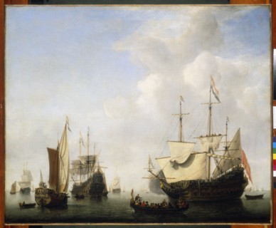 Dutch flagship, circa 1810