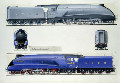 Mallard steam locomotive