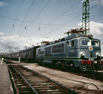 Russian electric locomotive, 1959
