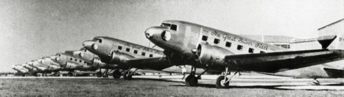 Douglas DC-2 fleet, 1938