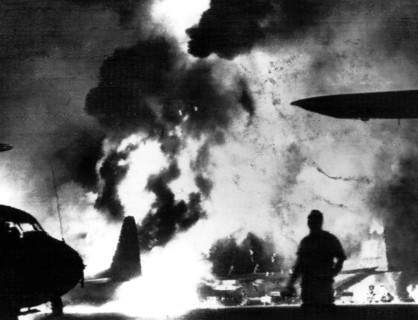 La base de Da Nang après l'attaque victorieuse de l'armée sud-vietnamienne