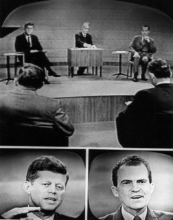 Campagne présidentielle John F. Kennedy et Richard Nixon