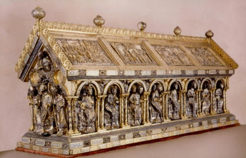 Trésor d'Aix-la-Chapelle. La châsse de Charlemagne