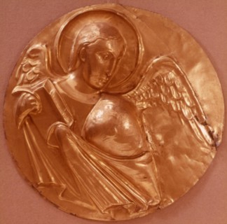 Altar of Aachen Cathedral in gold plate