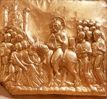 Retable du maître-autel de la cathédrale d'Aix-la-Chapelle (détail)