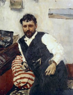 Serov, Portrait of Konstantin Korovin