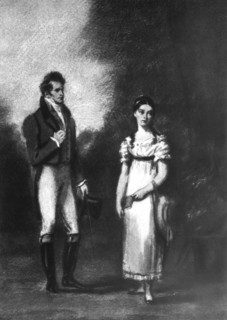 Illustration d'Ivanovitch Roudakov pour "Eugène Onéguine" d'Alexandre Pouchkine