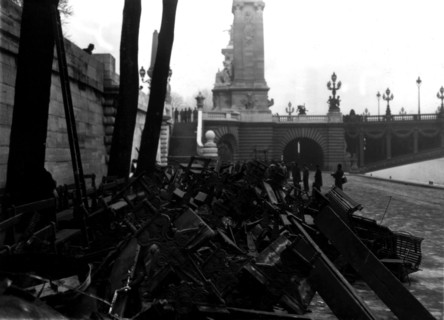 Paris, Dégats après les émeutes de1934