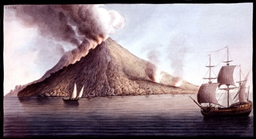 Volcanic eruption