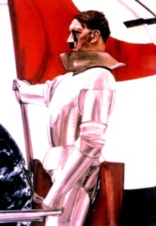 Affiche de Hubert Lanzingers. "Le porteur d'étendard"