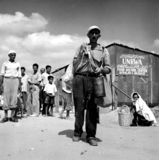 Palestinian refugee camp in the Gaza strip
