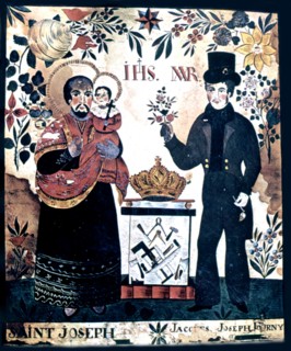 Commemorative plaque: Saint Joseph