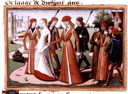 Martial de Paris: 'Charles VII's guards'