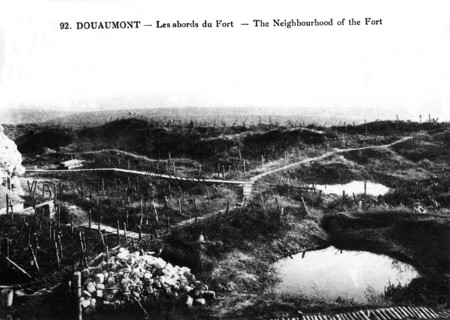 Les abords du fort de Douaumont