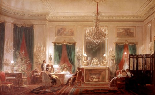 Charles Giraud, Le salon de la princesse Mathilde, rue de Courcelles à Paris