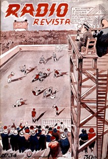 Couverture de la revue "Radio revista"
