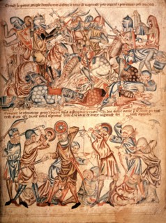Manuscrit anonyme, "Les grands se battent entre eux, les petits font de même"