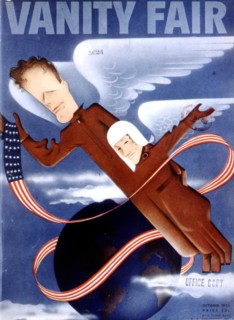 Cover of "Vanity fair", Development of the aeronautics industry in the USA