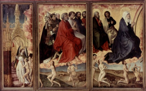 Van der Weyden, Le Jugement dernier (détail)
