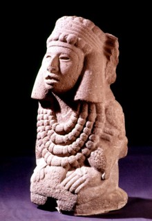 Mexican sculpture, goddess of the waters