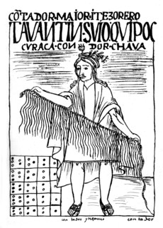 Peruvian manuscript: Chronicles of Huaman