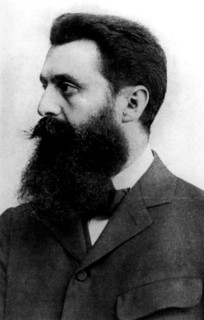Portrait of T. Herzl when he was 35