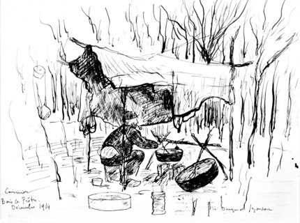 Dunoyer de Segonzac. Chef in Bois le Prêtre
