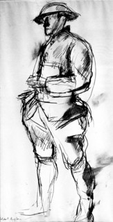 Dunoyer de Segonzac. An English soldier