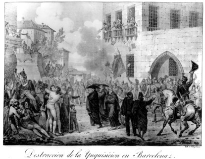 Abolition de l'inquisition à Barcelone