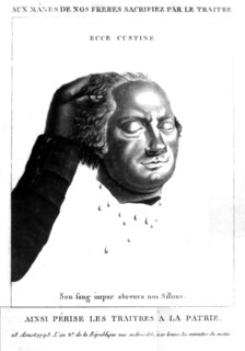 Ecce Custine guillotiné