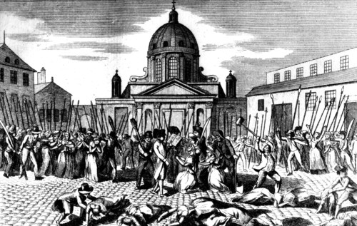 Journée de septembre 1792. Massacre des femmes à La Salpétrière
