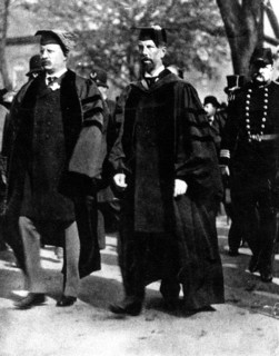 Le président Théodore Roosevelt à la Yale University