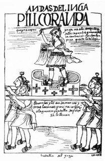 Peruvian manuscript: Chronicles of Huaman
