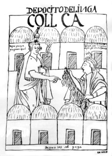 Peruvian manuscript: Chronicles of Huaman