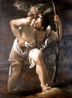 Borgianni, Saint Christophe portant l'Enfant Jésus