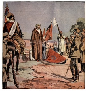 Surrender of Abd el Krim. 1926
